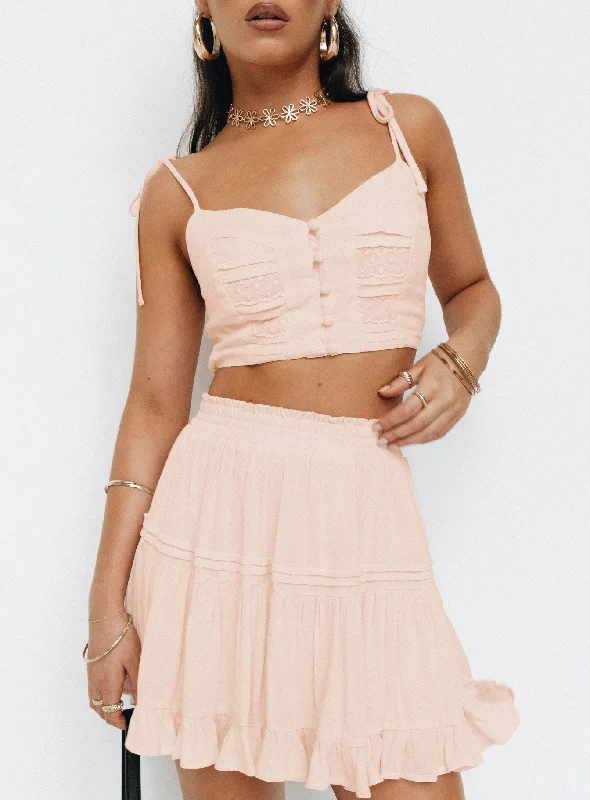 Unleash Your Fashion Sadie Set Soft Pink