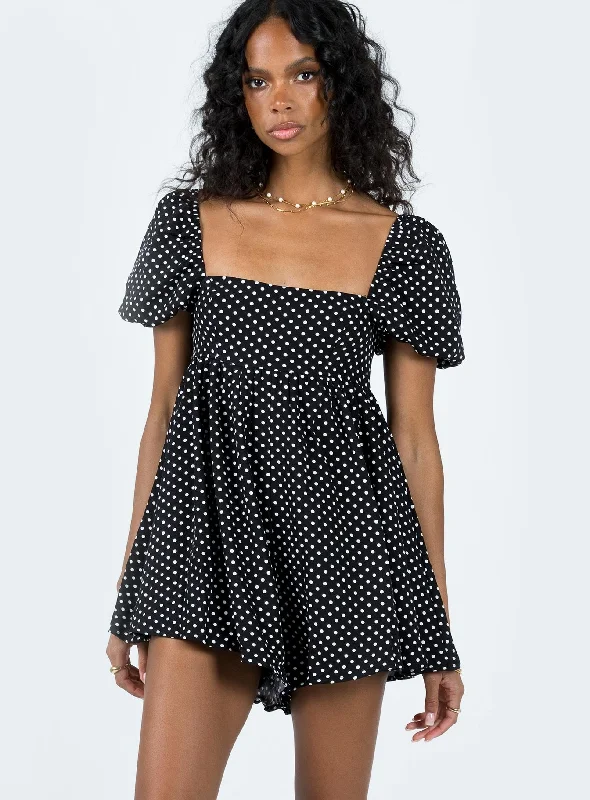 Limited Stock Lorna Romper Polka Dot