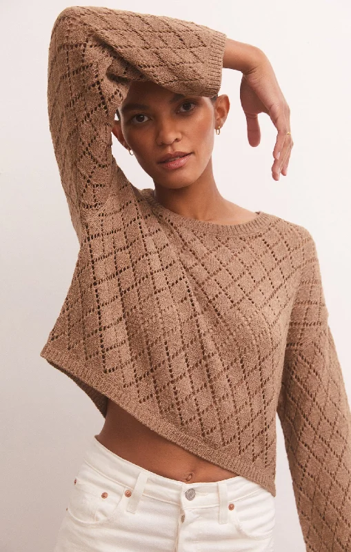 Trendy Aesthetics Makenna Cropped Sweater