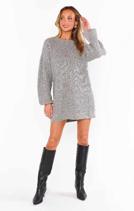 Chic Outfits Social Sweater Dress