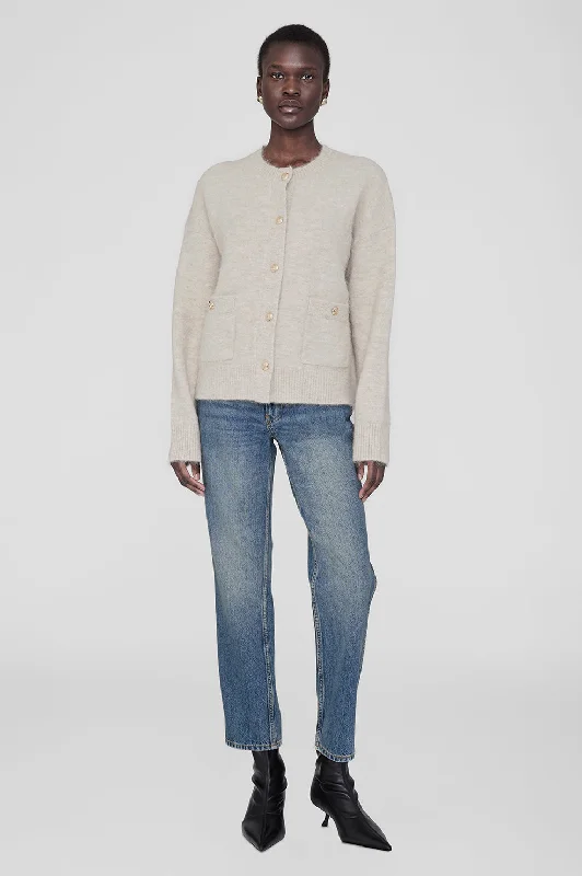 Weekend Special Bobbie Cardigan - Light Oat