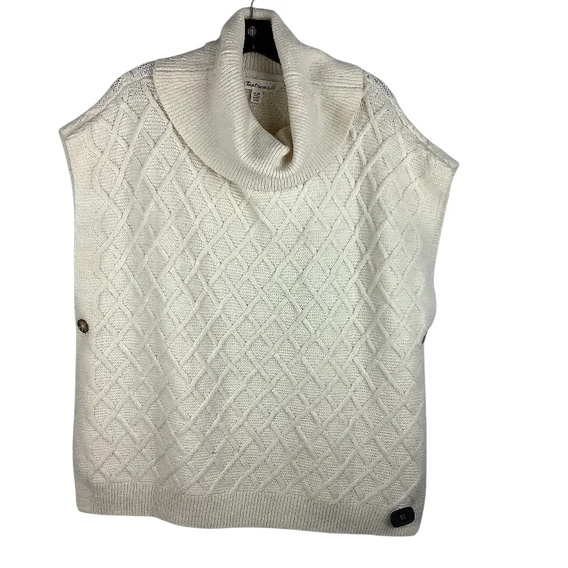 Elegant Contour Sweater By Clothes Mentor In White Size:OSFM