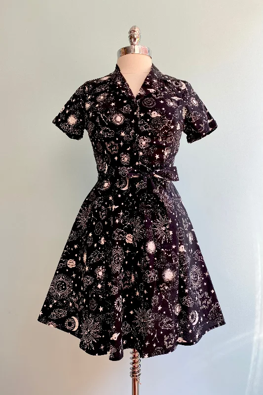 Best Sellers Lunar Shirtwaist Mini Dress by Eva Rose