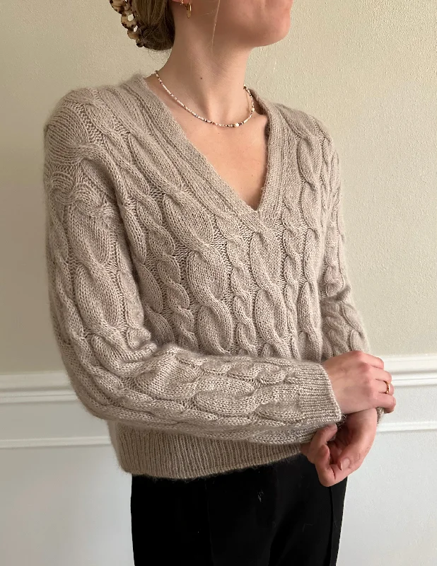 Chic And Edgy Avellana Sweater - English