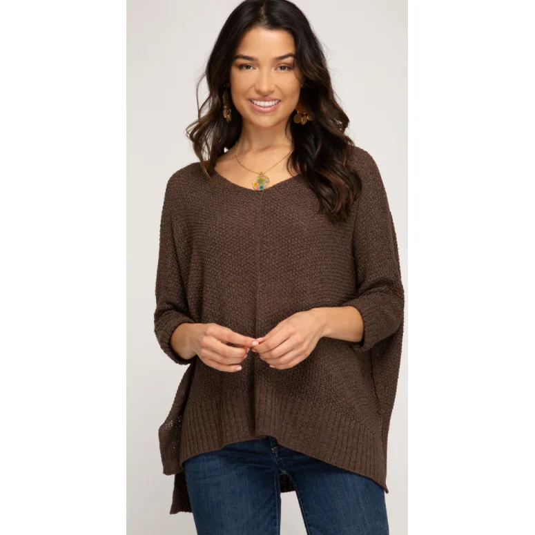 Summer Essentials Cuffed Sweater