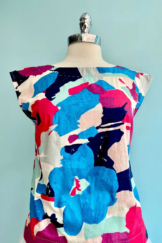 Urban Sophistication Fireshade Floral Edna Top by Emily and Fin